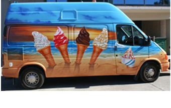 مشاريع العالمية الجميلة: Temperature monitoring of Ice Cream Delivery Van